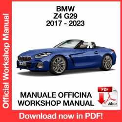 Workshop Manual BMW Z4 G29 (2017-2023)