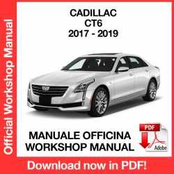 Workshop Manual Cadillac CT6 (2017 - 2019)