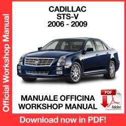 Workshop Manual Cadillac STS-V (2006-2009)