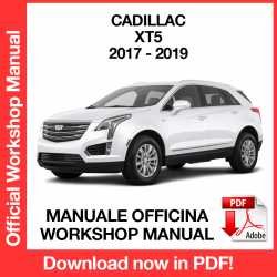 Workshop Manual Cadillac XT5 (2017-2019)
