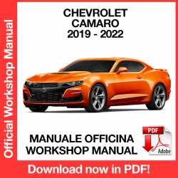 Workshop Manual Chevrolet Camaro (2019-2022)