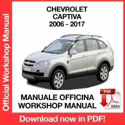 Workshop Manual Chevrolet Captiva (2006-2017)