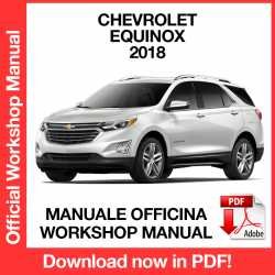 Workshop Manual Chevrolet Equinox (2018)