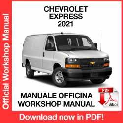 Workshop Manual Chevrolet Express (2021)