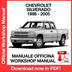 Workshop Manual Chevrolet Silverado (1998-2005)