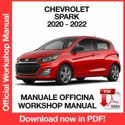 Workshop Manual Chevrolet Spark (2020-2022)