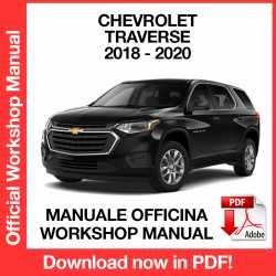 Workshop Manual Chevrolet Traverse (2018-2020)