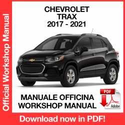 Workshop Manual Chevrolet Trax (2017-2021)