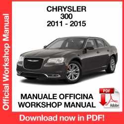 Workshop Manual Chrysler 300 (2011-2015)