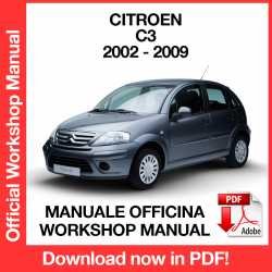Workshop Manual Citroen C3 (2002-2009)