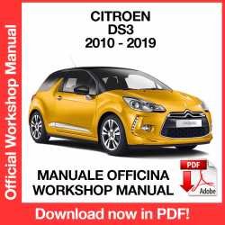 Workshop Manual Citroen DS3 (2010-2019)