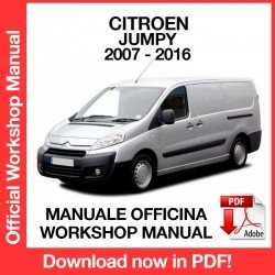WORKSHOP MANUAL CITROEN JUMPY (2007-2016)
