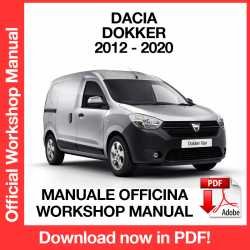 Workshop Manual Dacia Dokker (2012-2020)