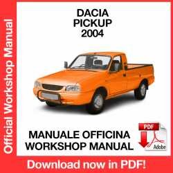 Workshop Manual Dacia Pickup (2004)