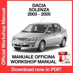 Workshop Manual Dacia Solenza (2003-2005)
