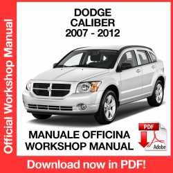 Workshop Manual Dodge Caliber (2007-2012)