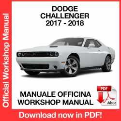 Workshop Manual Dodge Challenger (2017-2018)