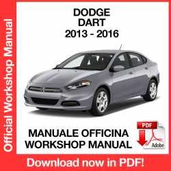 Workshop Manual Dodge Dart (2013-2016)