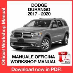 Workshop Manual Dodge Durango (2017-2020)