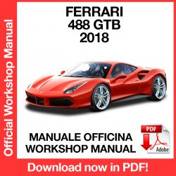 WORKSHOP MANUAL FERRARI 488 GTB