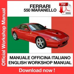 WORKSHOP MANUAL FERRARI 550 MARANELLO (DE) (FR)
