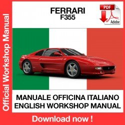 WORKSHOP MANUAL FERRARI F355 (DE) (FR)