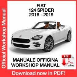 Workshop Manual Fiat 124 Spider (2016-2019)