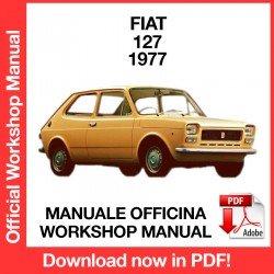 WORKSHOP MANUAL FIAT 127 (1977)