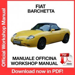 WORKSHOP MANUAL FIAT BARCHETTA