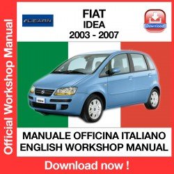 WORKSHOP MANUAL FIAT IDEA (2003-2007) eLEARN