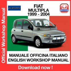 WORKSHOP MANUAL FIAT MULTIPLA (1999-2004) eLEARN