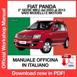 WORKSHOP MANUAL FIAT NEW PANDA MK2 (2002-2013)