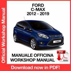 Workshop Manual Ford C-Max (2012-2019)