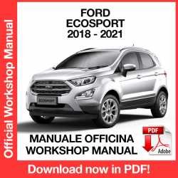 Workshop Manual Ford Ecosport (2018-2021)