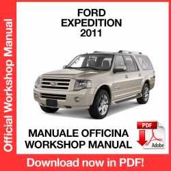 Workshop Manual Ford Expedition (2011)