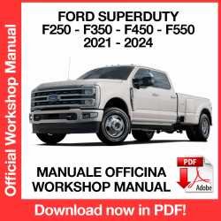 Workshop Manual Ford F-250 F-350 F-450 F-550 F-600