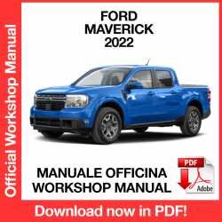 Workshop Manual Ford Maverick (2022)
