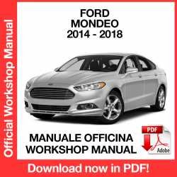 Workshop Manual Ford Mondeo (2014-2018)