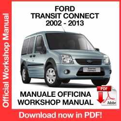 Workshop Manual Ford Transit Connect (2002-2013)
