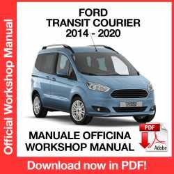 Workshop Manual Ford Transit Courier (2014-2020)