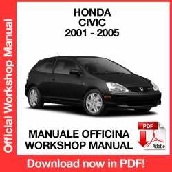 Workshop Manual Honda Civic (2001-2005)