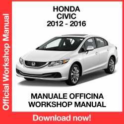 Workshop Manual Honda Civic (2012-2016)