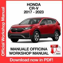 Workshop Manual Honda CR-V (2017-2023)