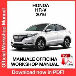Workshop Manual Honda HR-V (2016)