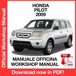 Workshop Manual Honda Pilot (2009)