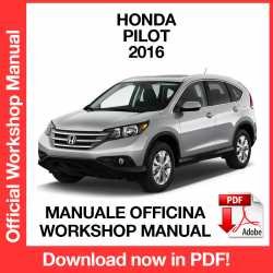 Workshop Manual Honda Pilot (2016)