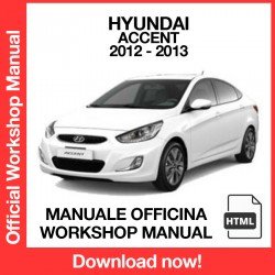 Workshop Manual Hyundai Accent RB (2012-2013)