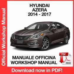 Workshop Manual Hyundai Azera (2014-2017)