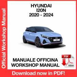 Workshop Manual Hyundai i20N (2020-2024)
