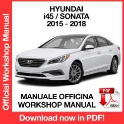 Workshop Manual Hyundai i45 Sonata (2015-2018)